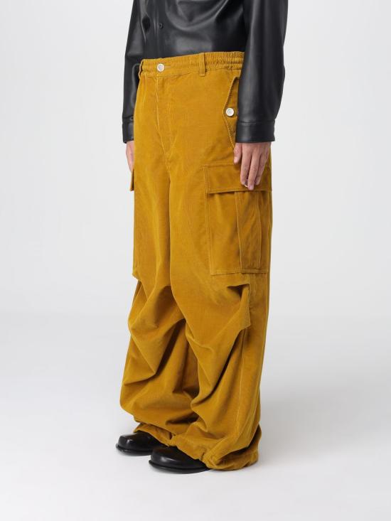 25FW 마르니 스트레이트 팬츠 PUMU0247X1UTC083 00Y66 Yellow - MARNI