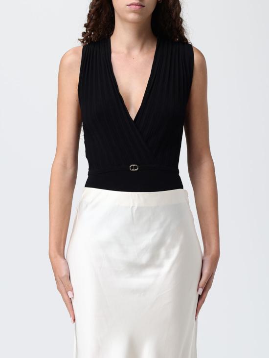 25FW 트윈셋 민소매 티셔츠 252TP3161 00006 Black