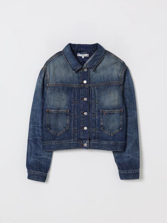 25FW [키즈] 타미힐피거 캐주얼 자켓 KG0KG08752 1BK Denim