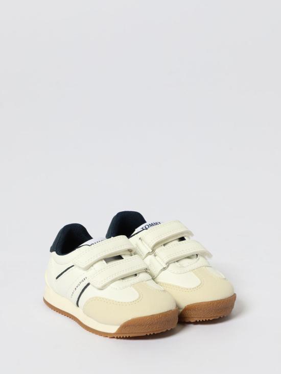 25FW [키즈] 타미힐피거 스니커즈 T1X9341041269 B159 White - TOMMY HILFIGER