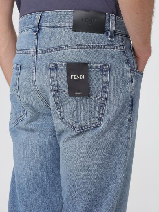 25FW 펜디 데님 팬츠 FLP288AT2F F0QR0 Avion - FENDI