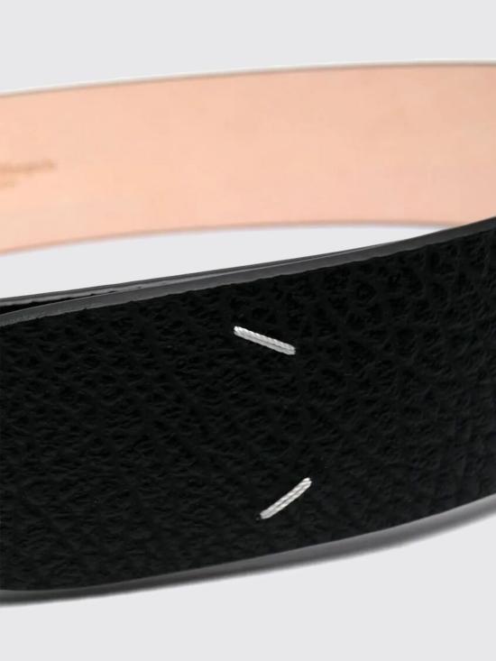 25FW 마르지엘라 가죽 벨트 SA1TP0006P4455 T8013 Black - MAISON MARGIELA