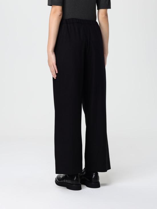 25FW 에스막스마라 스트레이트 팬츠 2529136053600 017 Black - 'S MAX MARA