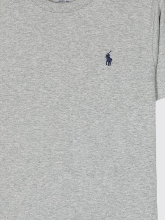 25FW [키즈] 폴로 랄프로렌 티셔츠 323843804 005 Grey - POLO RALPH LAUREN