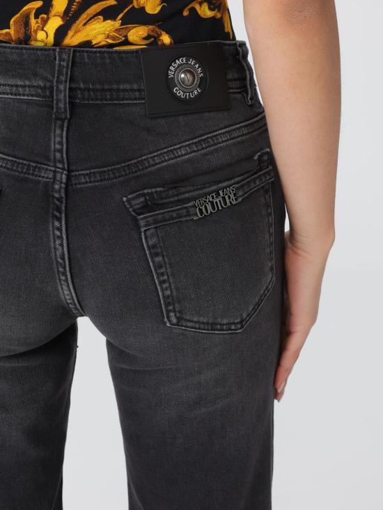 25FW 베르사체 데님 팬츠 79HAB581CDWRC 909 Black - VERSACE
