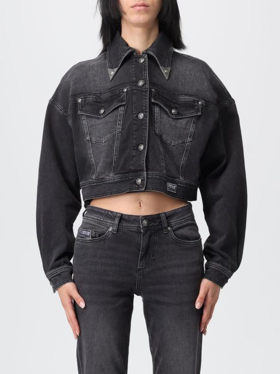 25FW 베르사체 자켓 79HAS403CDWRC 909 Black