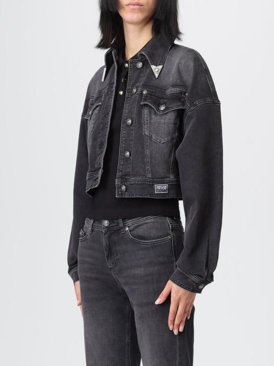 25FW 베르사체 자켓 79HAS403CDWRC 909 Black - VERSACE