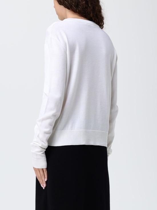 25FW 모스키노 스웨터 09365500 2001 White - MOSCHINO