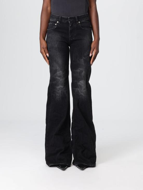 25FW 발렌시아가 와이드 레그 팬츠 852328TTW67 1037 Black