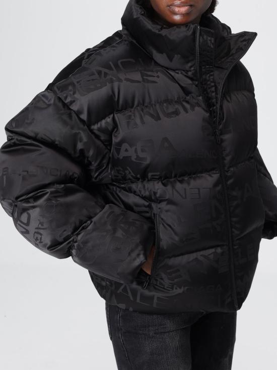 25FW 발렌시아가 자켓 850867TTQ13 1000 Black - BALENCIAGA