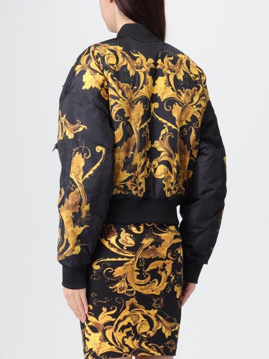 25FW 베르사체 자켓 79HASDP9CQSP0 G89 Black - VERSACE