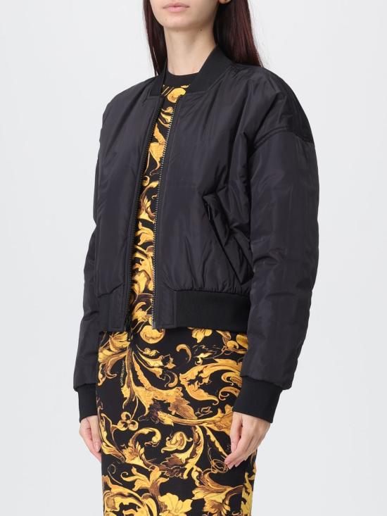25FW 베르사체 자켓 79HASDP9CQSP0 G89 Black - VERSACE