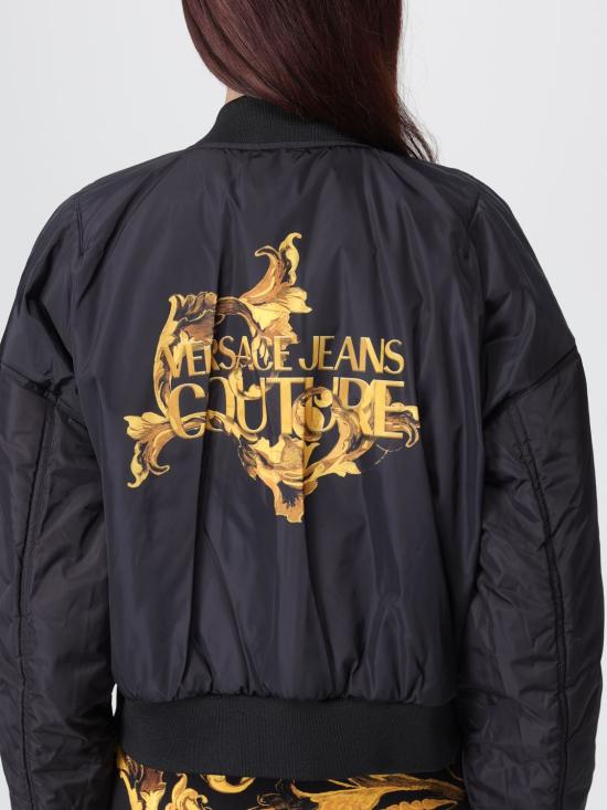 25FW 베르사체 자켓 79HASDP9CQSP0 G89 Black - VERSACE