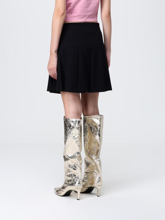 25FW 베르사체 스커트 79HAE801N0356 899 Black - VERSACE