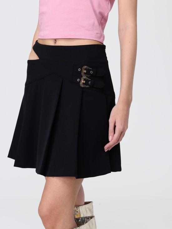 25FW 베르사체 스커트 79HAE801N0356 899 Black - VERSACE