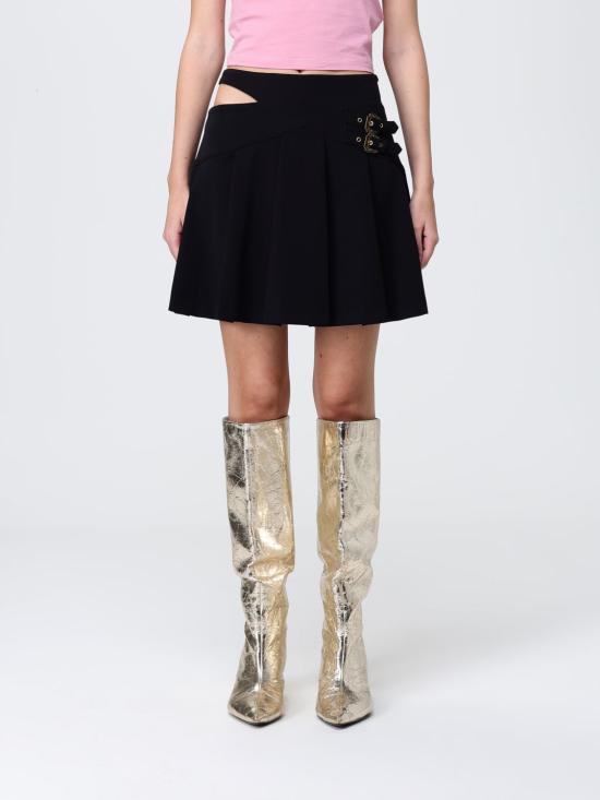 25FW 베르사체 스커트 79HAE801N0356 899 Black