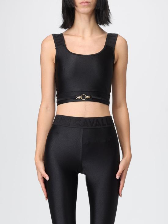 25FW 저스트까발리 민소매 티셔츠 79PAM2A6J0108 899 Black