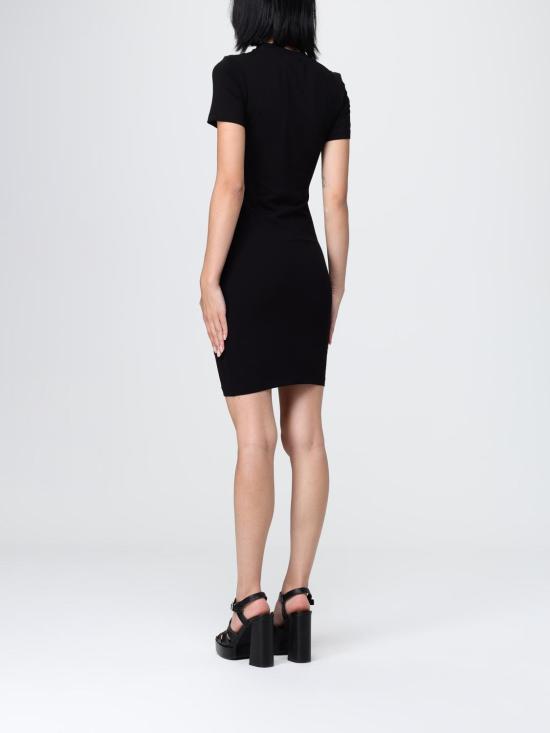 25FW 베르사체 롱 원피스 79HAOT00CJ03T G89 Black - VERSACE