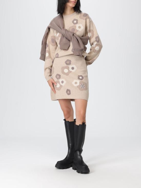 25FW 겐조 스커트 FF62JU6003CR 11 Beige - KENZO