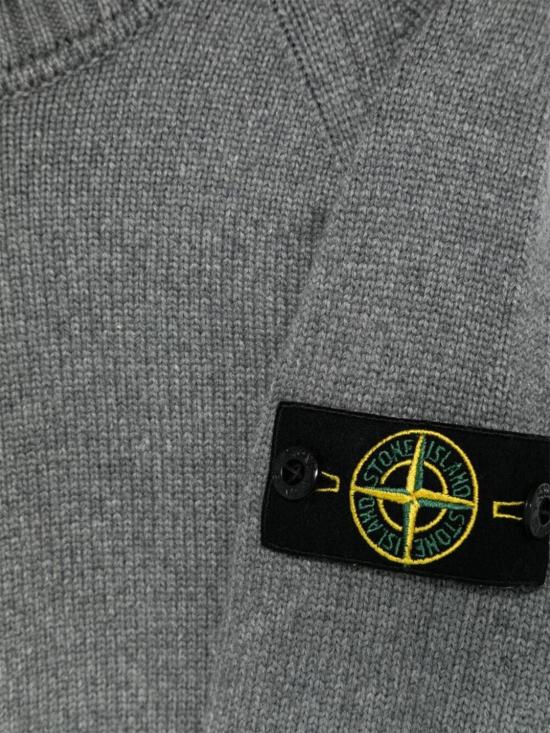 25FW [키즈] 스톤 아일랜드 풀오버 8116504A2 V0M67 Grey - STONE ISLAND