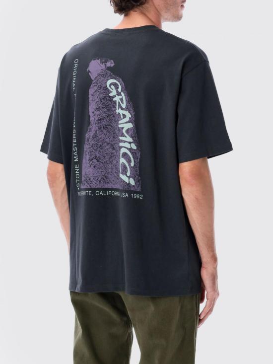 25FW 그라미치 반팔 티셔츠 G5FUT086 VB Black - GRAMICCI