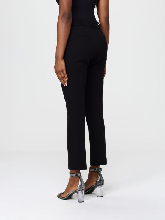 25FW 리우조 스트레이트 팬츠 CF5419T2200 22222 Black - LIU JO