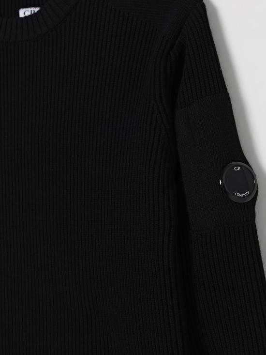 25FW [키즈] 씨피 컴퍼니 풀오버 CUW00HLHE76 60100 Black - C.P. COMPANY