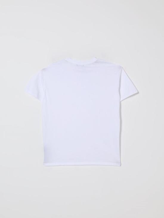 25FW [키즈] 발망 티셔츠 BX8Q81Z3186 100 White - BALMAIN