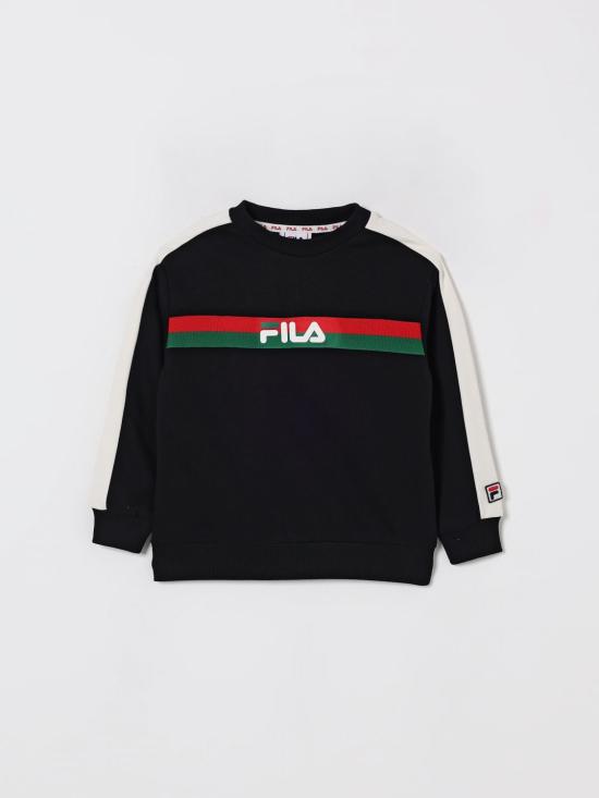 25FW [키즈] 휠라 풀오버 FAK0440 80010 Black