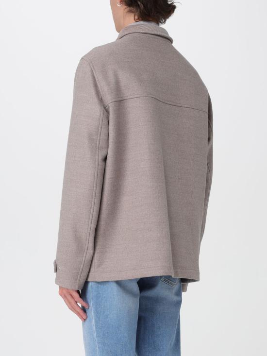 25FW 브루넬로 쿠치넬리 코트 MY4966382 CNH07 Beige - BRUNELLO CUCINELLI