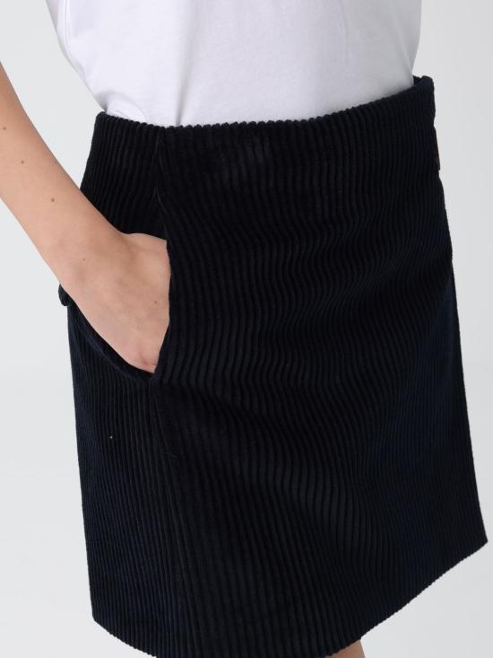 25FW 모스키노 스커트 01105519 0510 Blue - MOSCHINO