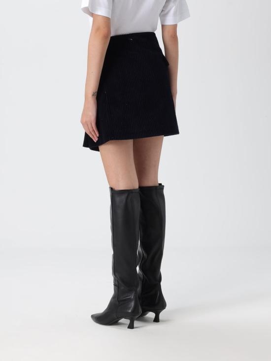 25FW 모스키노 스커트 01105519 0510 Blue - MOSCHINO