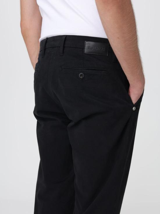 25FW 리하쉬 스트레이트 팬츠 P249 2076 9999 Black - RE-HASH