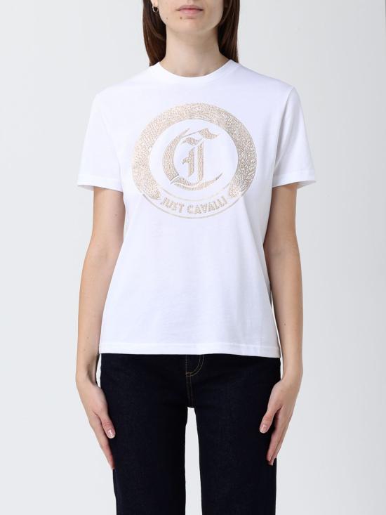 25FW 저스트까발리 반팔 티셔츠 79PAHE01CJ110 G03 White