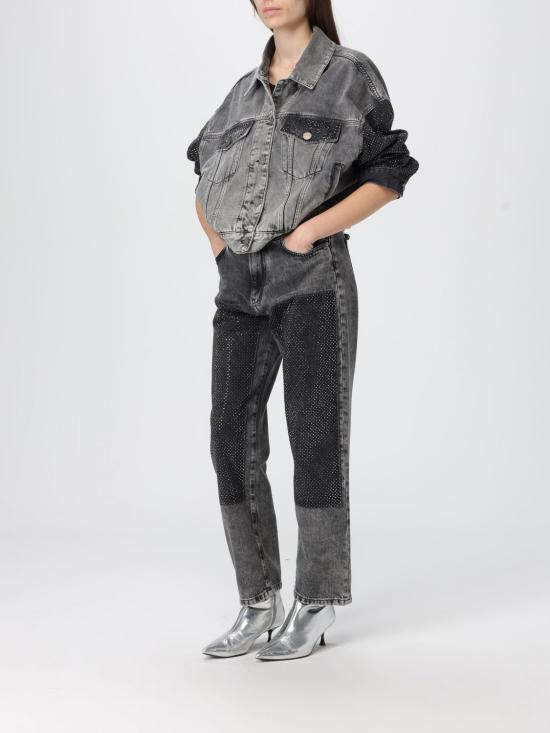 25FW 핑코 데님 팬츠 104635A2W4 PJ9 Grey - PINKO