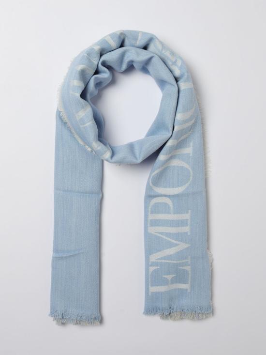 25FW 엠포리오 아르마니 머플러/스카프 EW003370AF20580 F9026 Gnawed Blue - EMPORIO ARMANI