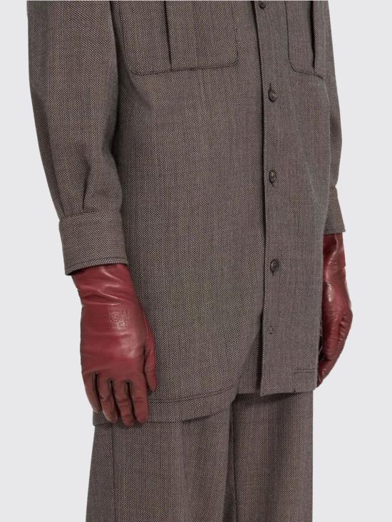 25FW MM6 메종마르지엘라 장갑 S62TS0080M07014 248 Red - MM6 MAISON MARGIELA