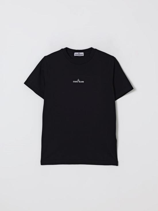 25FW [키즈] 스톤 아일랜드 티셔츠 2100010S0261 V0029 Black