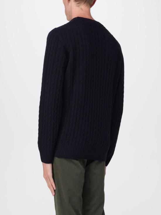 25FW 브룩스 필드 스웨터 203H J001 0176 Blue - BROOKSFIELD