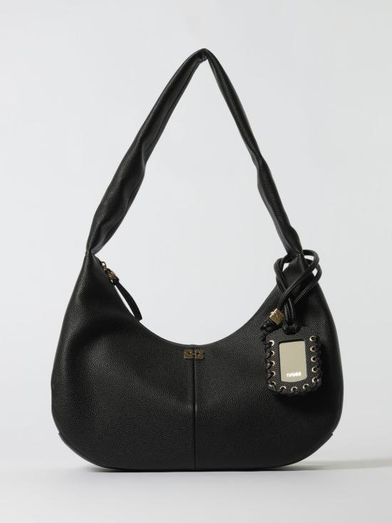 25FW 가니 숄더백 A6981 099 Black