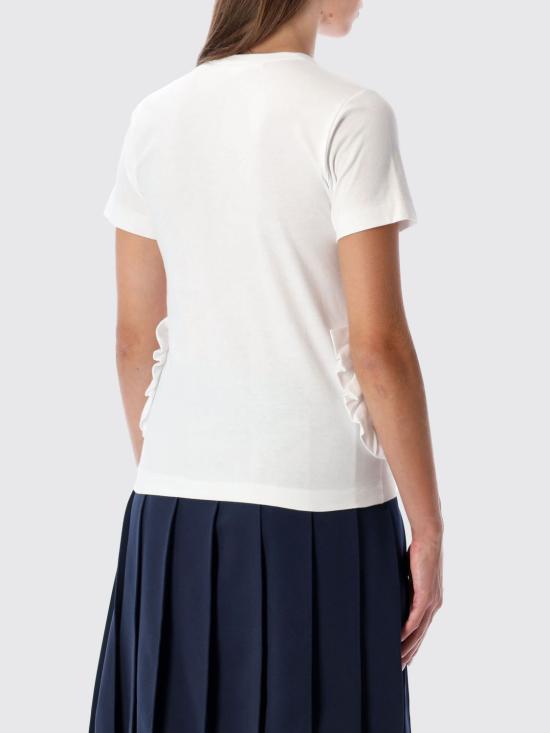 25FW 꼼데가르송 반팔 티셔츠 NPT010 2 White - COMME DES GARCONS