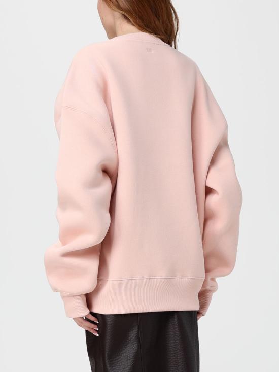 25FW 아미 스웨터 USW755749 680 Blush Pink - AMI