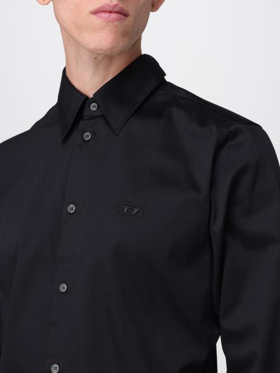 25FW 디젤 셔츠 A196700QFAV 9XX Black - DIESEL