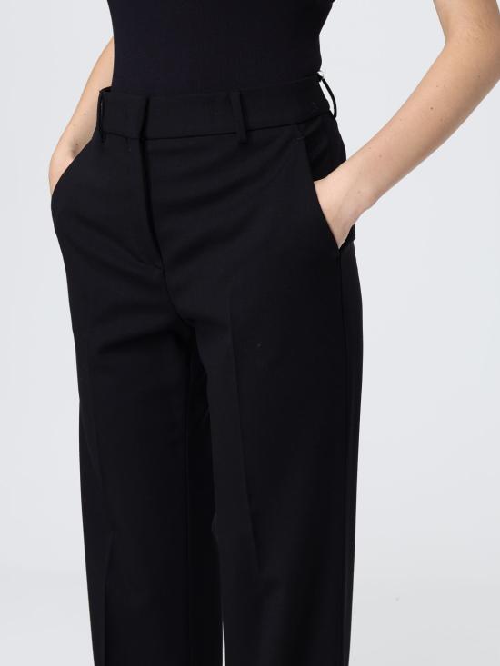 25FW 인코텍스 스트레이트 팬츠 171875D1257 990 Black - INCOTEX