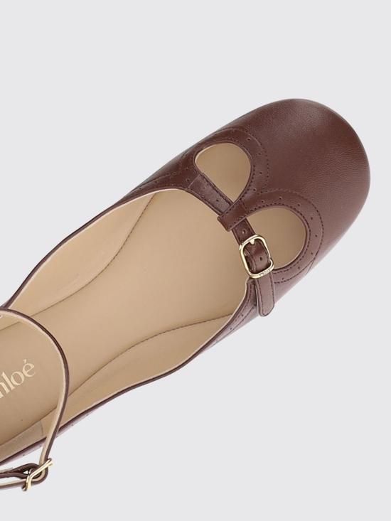 25FW 끌로에 뮬/슬리퍼 CH25W13XUN 25E Brown - CHLOE