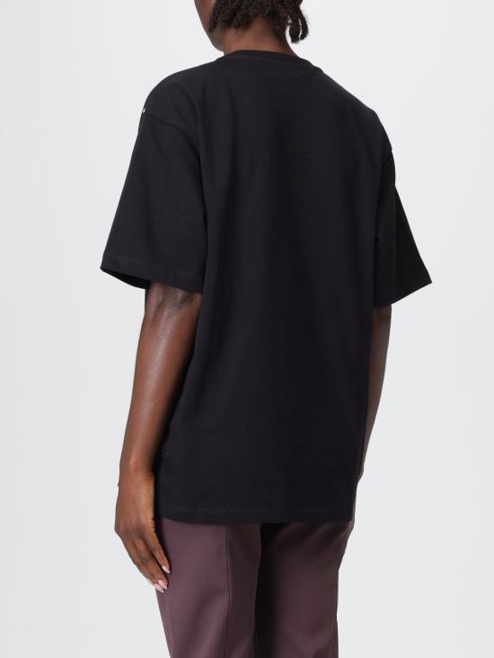 25FW 스포트막스 반팔 티셔츠 2522976013600 002 Black - SPORTMAX