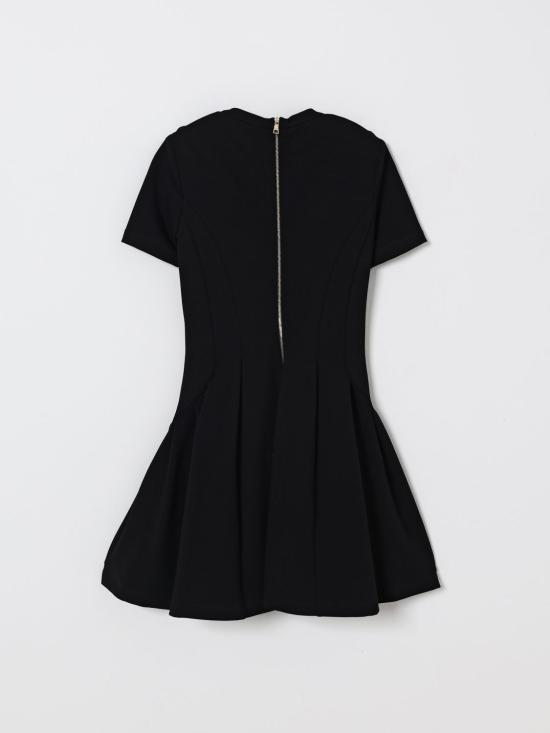 25FW [키즈] 발망 원피스 BX1C01J0371 930 Black - BALMAIN
