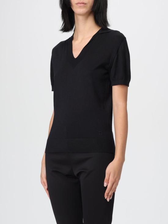 25FW 돌체앤가바나 폴로 티셔츠 FXZ34ZJBW0P N0000 Black - DOLCE & GABBANA