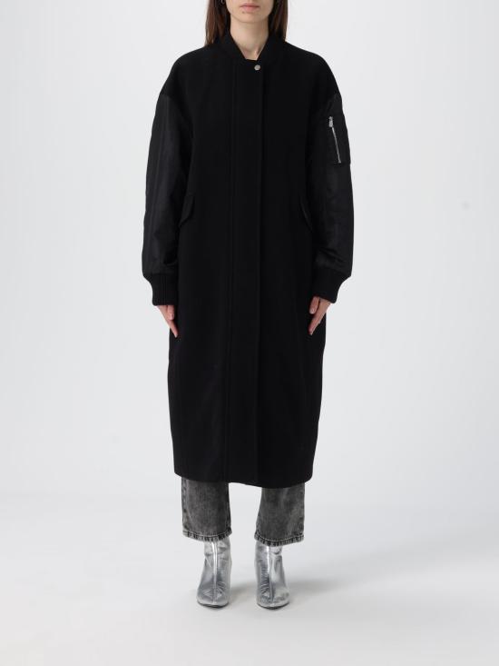 25FW 핑코 코트 105640A2SL Z99 Black