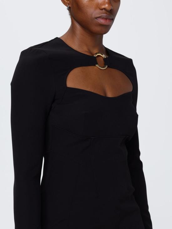 25FW 저스트까발리 롱 원피스 79PAO913N0626 899 Black - JUST CAVALLI